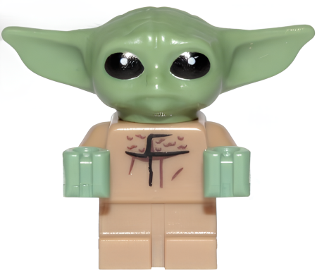 Минифигурка Lego Din Grogu / The Child / 'Baby Yoda' sw1113 N